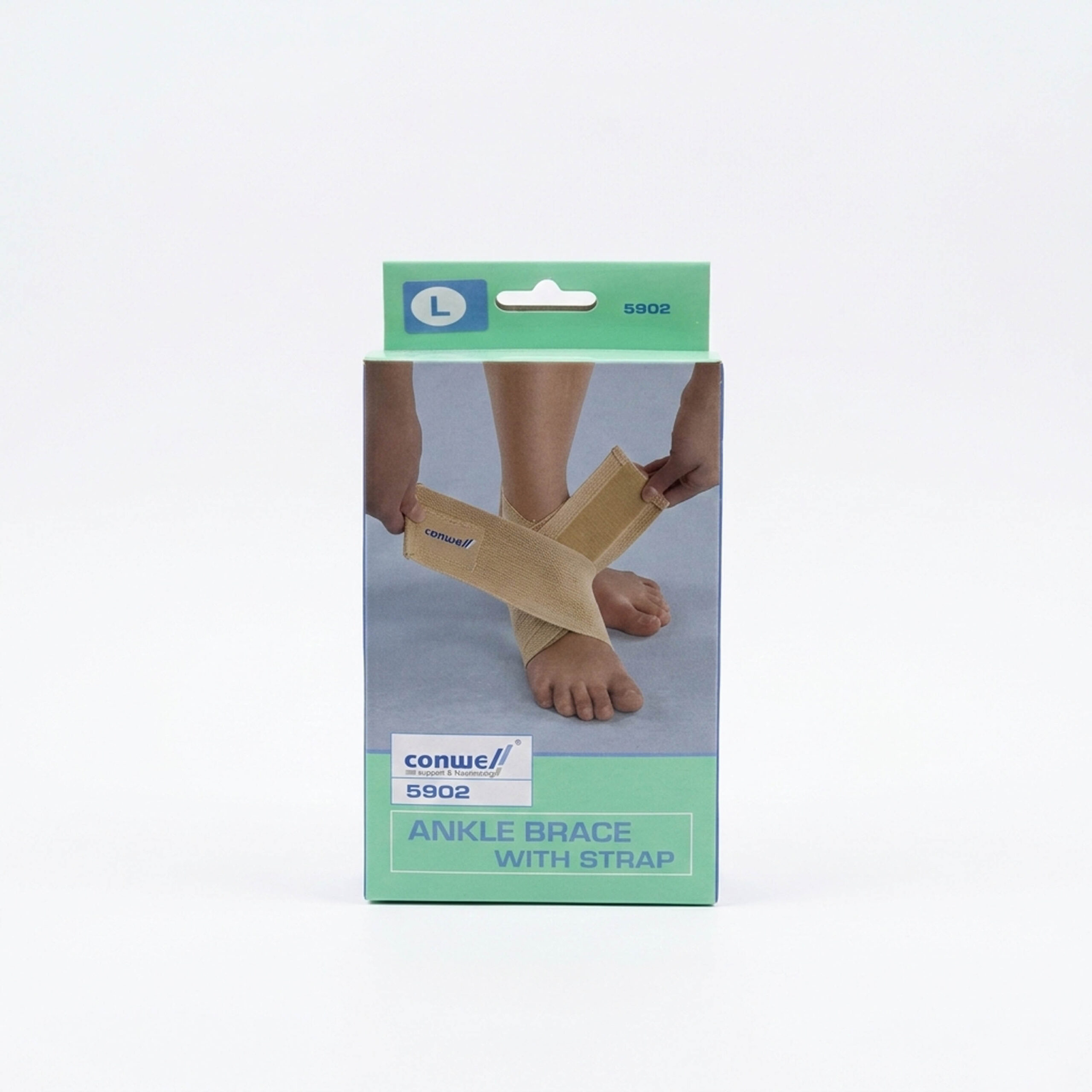 Conwell 5902 Ankle Support – Professional Elastic Compression Brace (Made in Taiwan) - Image 2