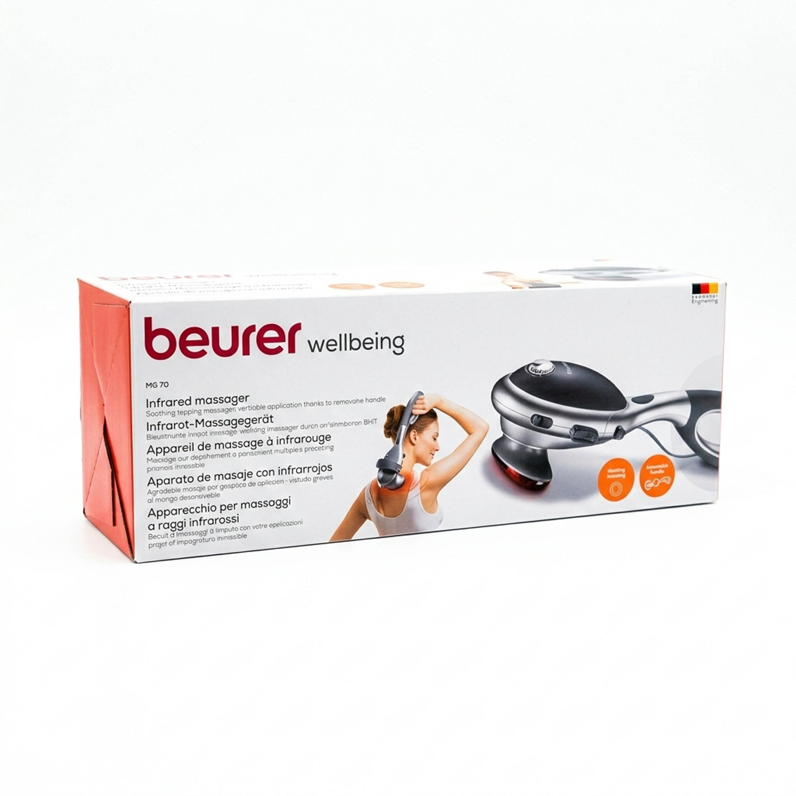 Beurer MG 70 Infrared Tapping Massager 2-in-1 Handheld Deep Tissue Massager - Image 2