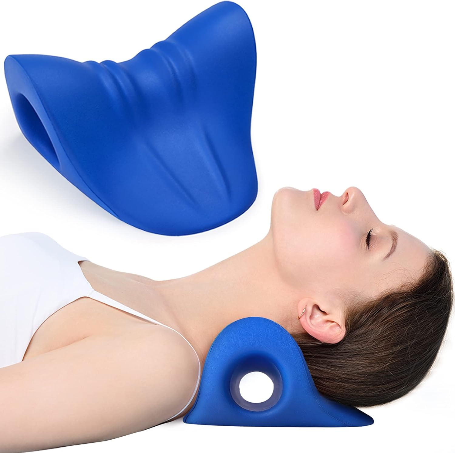 Neck & Shoulder Relaxer Cervical Traction Device for Instant Pain Relief