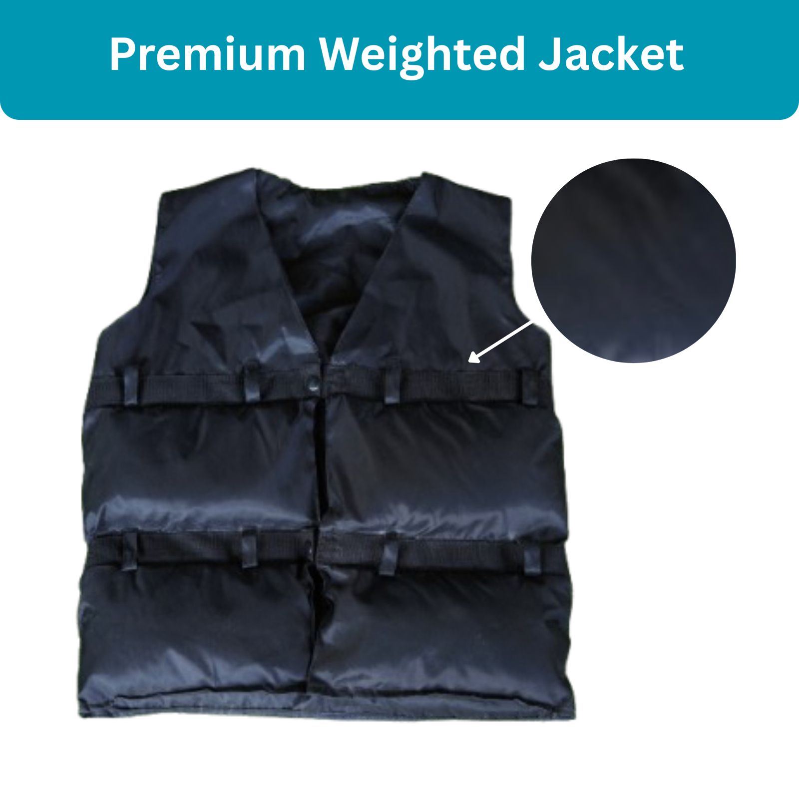 Senso Calm - Premium Weighted Sensory Vest for Kids - Calming & Focus Support - Image 4