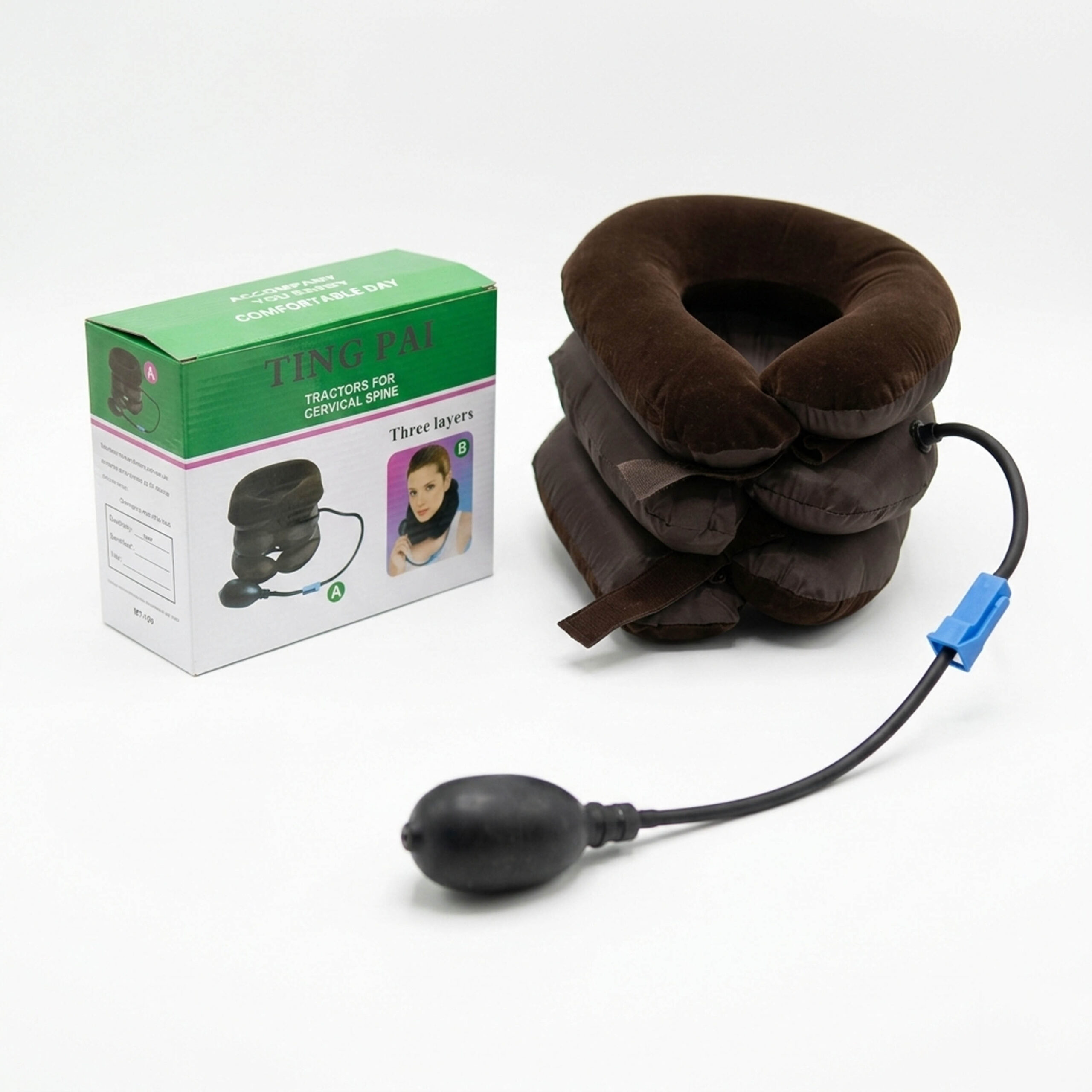 Cervical Traction Cushion – Inflatable Neck Pain Relief & Spine Support - Image 3