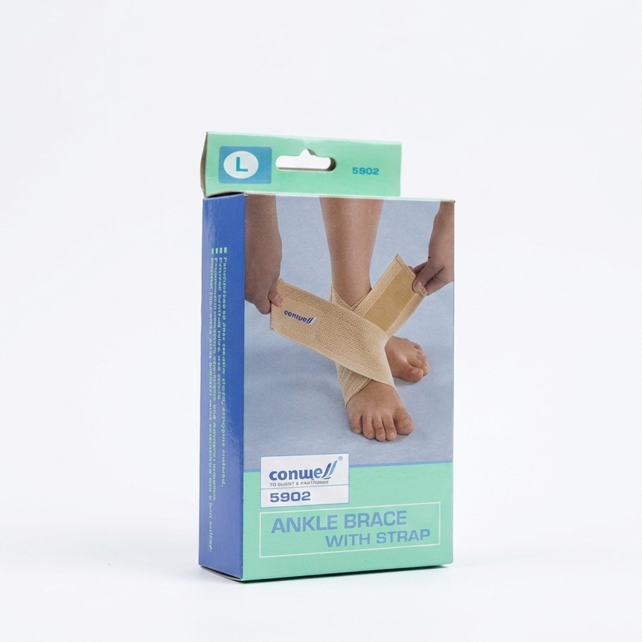 Conwell 5902 Ankle Support – Professional Elastic Compression Brace (Made in Taiwan) - Image 3