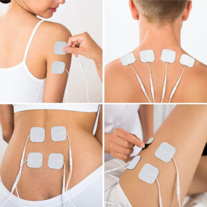 Premium TENS Unit Replacement Pads Self-Adhesive Reusable Electrodes