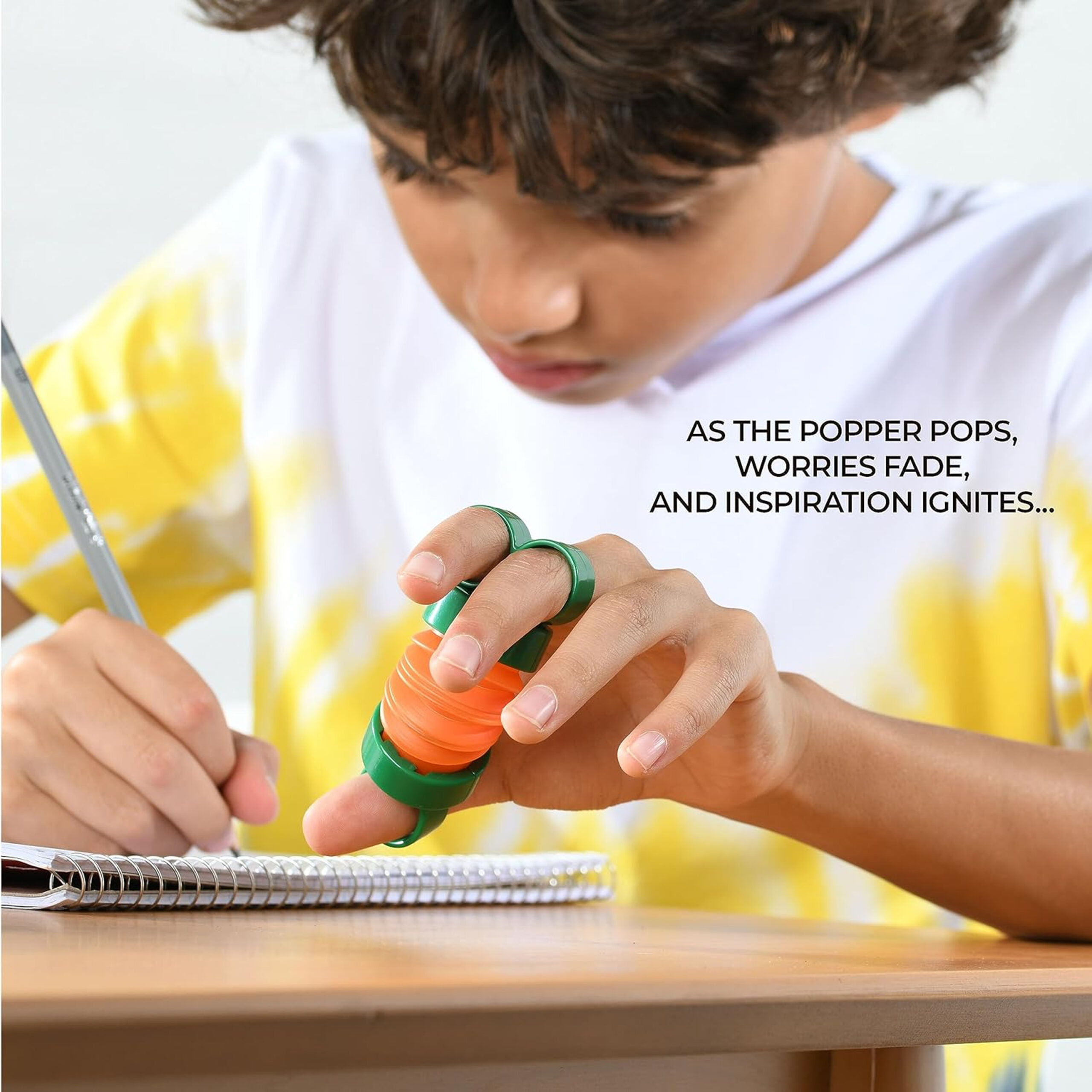 Adjustable Finger Strengthener & Grip Trainer Sensory Fine Motor Tool