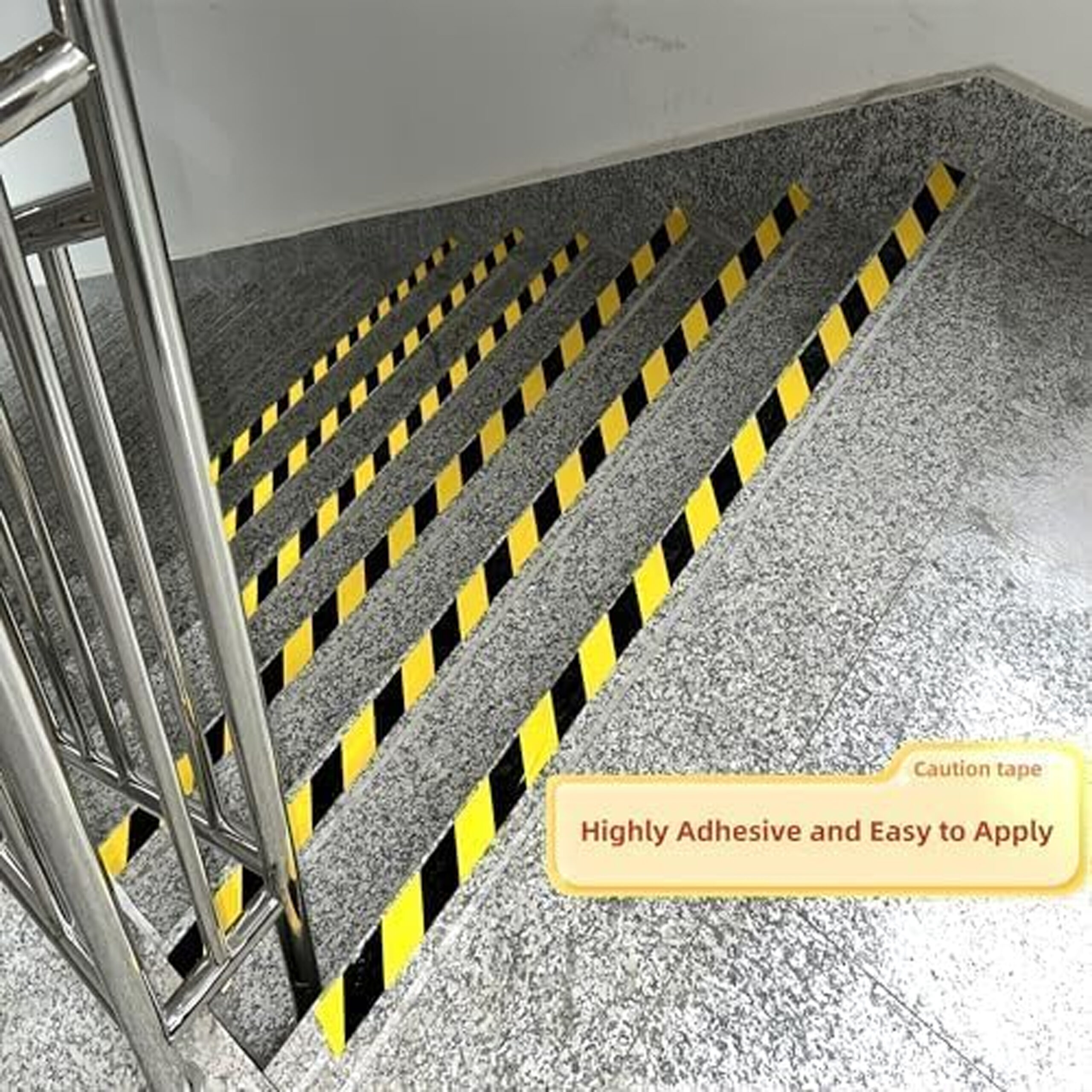 Premium Hazard Floor Marking Tape High-Visibility Safety & Boundary Tape - Image 2