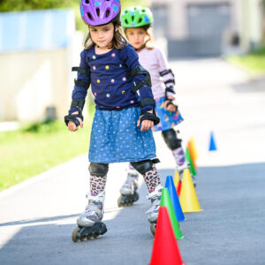 Gait Training Agility Cones Obstacle Marker Cones Set of 12 (Multicolor)
