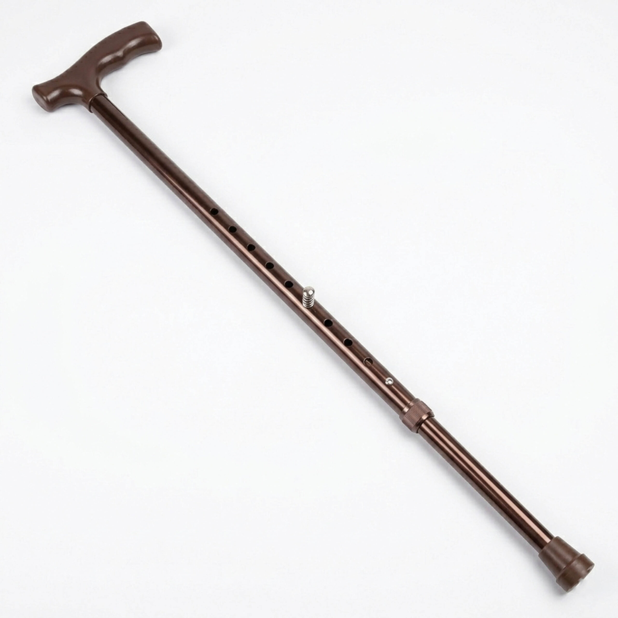 Adjustable Aluminum Walking Stick Lightweight Medical Cane with Comfort Grip