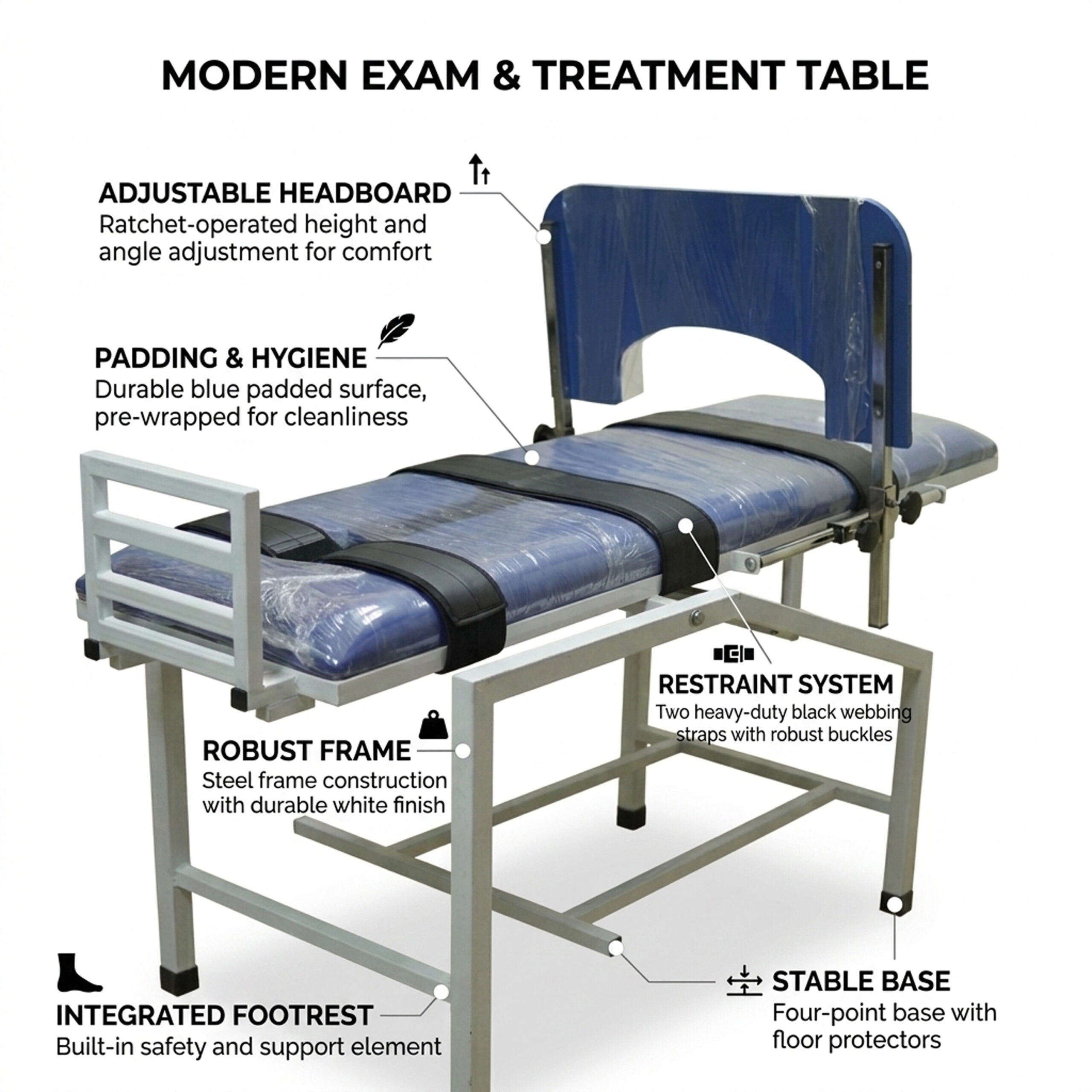 Modern Pediatric Therapy & Treatment Table Adaptive Tilt Table for Special Children