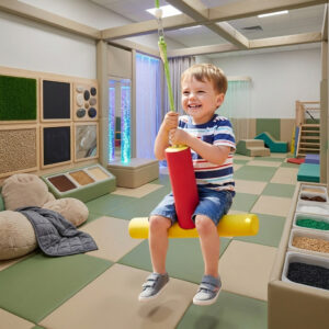 Premium Kid’s Sensory Bolster T-Swing – Occupational Therapy Equipment