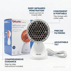 Beurer IL 11 Infrared Lamp Soothing Heat Therapy for Muscle Relief