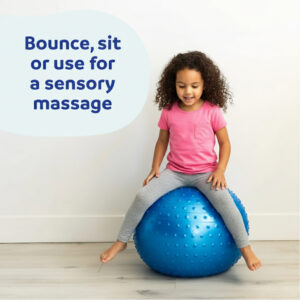 Premium Sensory Physio Ball Anti-Burst Exercise & Massage Ball for Therapy