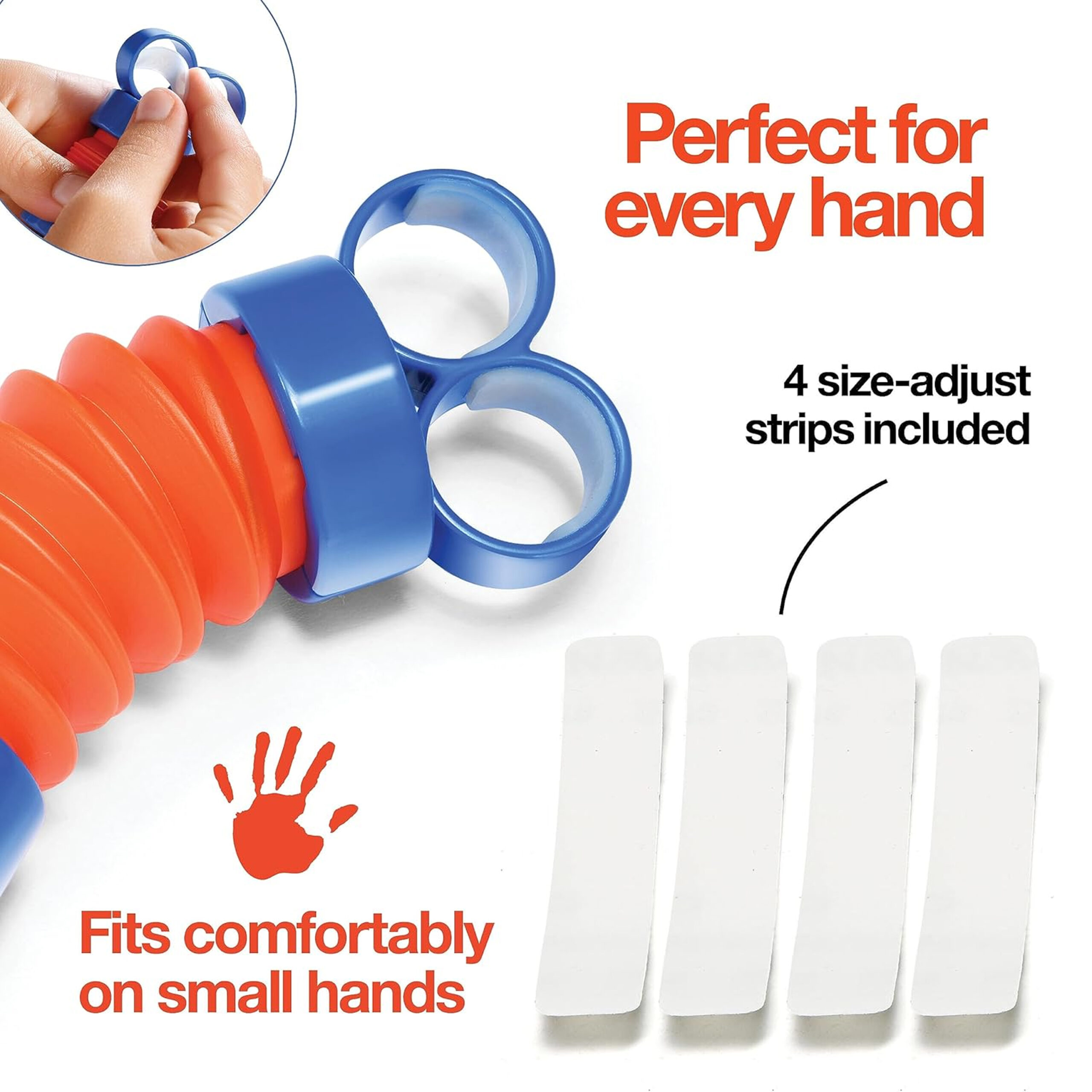 Adjustable Finger Strengthener & Grip Trainer Sensory Fine Motor Tool - Image 3