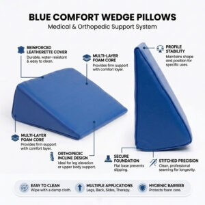 Sacral Wedge Adaptive Seat Premium Faux Leather Posture Support Cushion