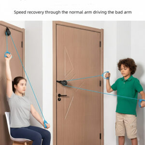Over-Door Shoulder Exercise Pulley Professional Range of Motion & Physical Therapy System