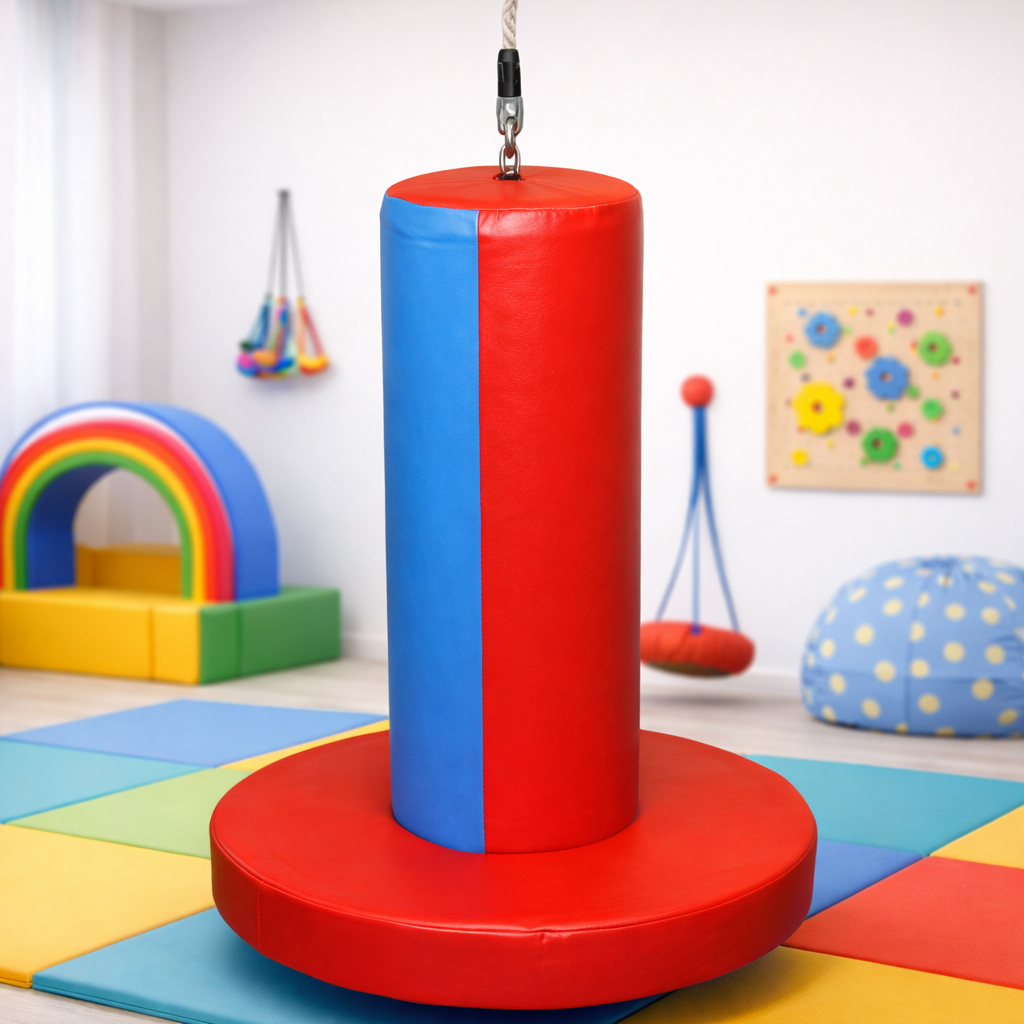 Sensory Bolster Swing Professional Vestibular & Deep Pressure Therapy Tool - Image 4