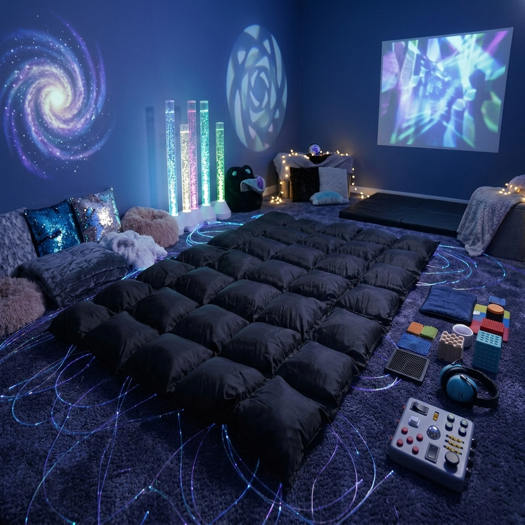 Premium Weighted Blanket Deep Pressure Therapy for Stress Relief & Better Sleep - Image 5