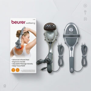 Beurer MG 70 Infrared Tapping Massager 2-in-1 Handheld Deep Tissue Massager